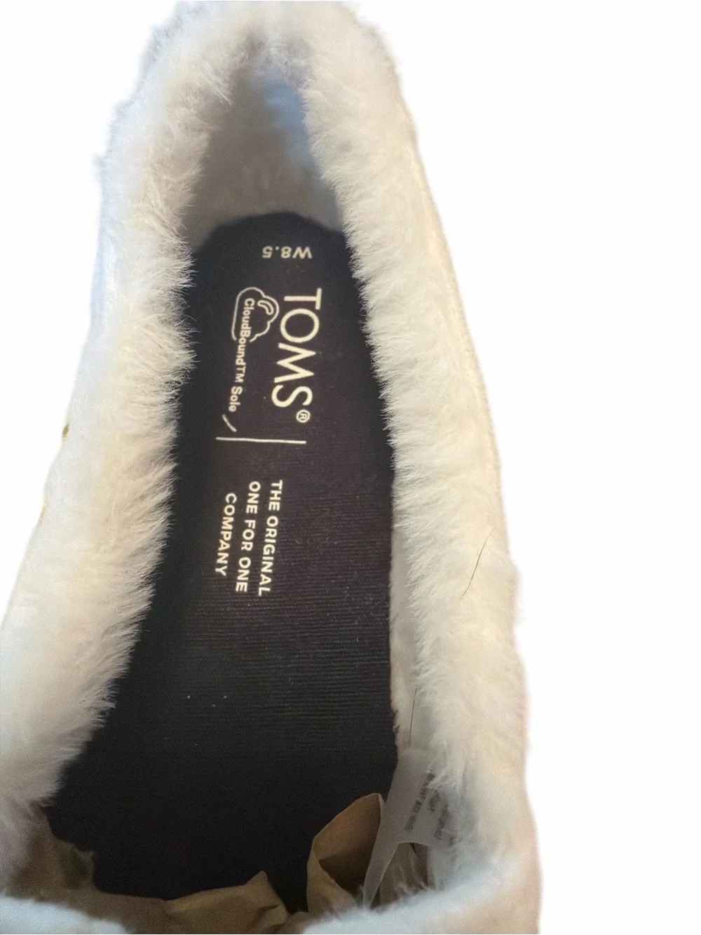 Artsy Celestial Indie TOMS Sun Moon Heart Slip-On Slippers size 8.5